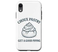 Pâtisserie à Choux Get A Good Piping Funny Baker Art Coque pour iPhone XR