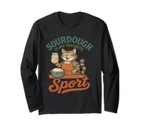 Pâtisserie au levain - Chat Amusant - pour Faire du Pain Manche Longue