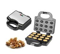 Pâtisserie électrique aux noix - Machine à biscuits automatique - Fast Food - Appareil de cuisson multifonction - Moule à biscuits en noyer pour déjeuner, dîner, nettoyage