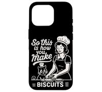 Pâtissier spécialisé dans la Fabrication de Biscuits, Voici Comment Faire des Biscuits pour Les Amoureux des Chats Coque pour iPhone 16 Pro
