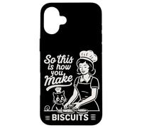 Pâtissier spécialisé dans la Fabrication de Biscuits, Voici Comment Faire des Biscuits pour Les Amoureux des Chats Coque pour iPhone 16 Plus