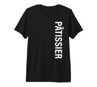 Pâtissier Vertical T-Shirt Haut de Gamme