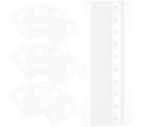 PATKAW 100 Crochets Adhésifs en Pvc Blanc Robustes pour Réparation et Affichage, Languettes Auto-adhésives pour Bureau et Magasin de Détail