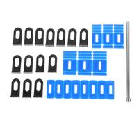 PATKAW 1ensemble Kit Débosselage Carrosserie Auto Professionnel avec Onglets de Différentes Outil Ergonomique pour Réparation Rapide des Bosses et Impacts de Grêle sur Voitures