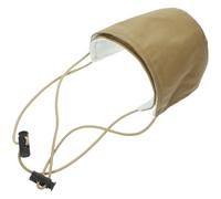 PATKAW 2 Pièces Protection Talon Chaussure en Tissu Khaki Boucle Danseur et Corde Élastique, Facile à Enfiler, Résistante à L'usure, Conduite