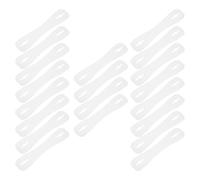 PATKAW 20 Pièces Stabilisateur de Cravate Invisible en Plastique pour | Insertion Discrète, Maintien du Col, Pose Rapide sans Abîmer le Tissu, Usage Bureau et Entretien