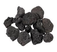 PATKAW 200g Aquarium Pierres De Lave Aquarium Roches Volcaniques Décorations Roches Volcaniques pour Plantes Pots Bonsaï Roches Décors Noir