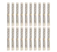 PATKAW 25 Rouleaux de Mezouza Casher en Papier Hébreu, Bénédiction de Porte avec Cordage Naturel pour Usage Rituel Lors de Cérémonies et Fêtes, Idéal pour Entrée de Maison