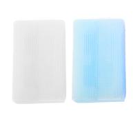 PATKAW 2pcs Brosse Sensorielle pour Bébé en Éponge Bleue, Brosse de Bain Douce et Massage, Bain Thérapie Tactile des -nés