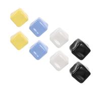 PATKAW 8 Pièces Bouchon de Flacon de Parfum Plastique Irrégulier | Finition Brillante, Usage en Comptoirs de Boutique et Vente au Détail, pour Flacons Vides