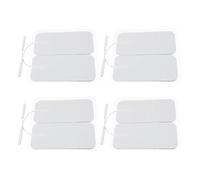 PATKAW 8pièces Patchs de Massage Auto-adhésifs Tissu Non Tissé pour Électrostimulation et Physiothérapie Compatibles avec Stimulateurs Musculaires