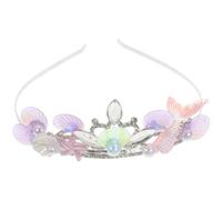 PATKAW Bandeau de Sirène pour Filles en Métal Élégant et Polyvalent, Accessoire Coiffure Attrayant pour Fête et Carnaval, Diadème Mignon Qui Met en Valeur le Tempérament