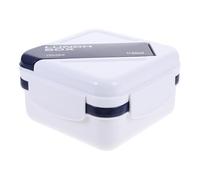 PATKAW Boîte à Lunch Portable Carrée Grosse Capacité en Pp Compartiments, Micro-ondable et Compacte, pour L'école Bureau