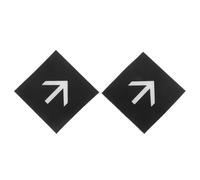 PATKAW Bouton du Panneau D'ascenseur en Plastique 2pcs avec Design Haut/bas, Accessoire D'interphone D'ascenseur Compatible pour Modernisation et Sécurité