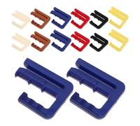 PATKAW Boutons de Jean Serrage-taille Facile Lot de 24 Amovibles et Réglables Design Détachable en Plastique pour Pantalons, Jupes et Vêtements à Taille Ajustable