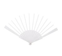 PATKAW Cadre de Ventilateur Pliable 9 Pouces pour Amateurs de Bricolage et Artisanat Armature Japonaise et Chinoise pour Décoration et Couture