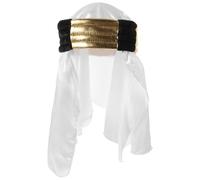 PATKAW Chapeau Arabe Accessoire de Chapeau Arabe pour Adulte Décoratif en Tissu Léger Facile à Porter pour de Rôle pour Fête et Cosplay
