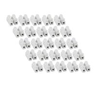 PATKAW Connecteurs de Câble Rapide 25pcs pour Fils Électriques, Terminal de Connexion Push-in en Nylon et Acier, Résistance Haute Température, Installation Facile pour Raccordement