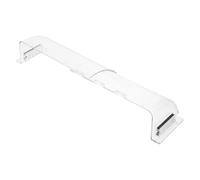 PATKAW Déflecteur pour Ventilation Améliorée de Climatiseur Réglable en Plastique Longueur Ajustable pour Conduit D'air Mural ou Plafond à Domicile