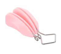 PATKAW Dispositif D'amincissement du Nez en Silicone Rose Ailes et Taille Ajustable pour Remodelage du Nez des Femmes