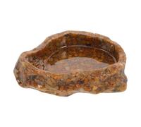 PATKAW Distributeur de Nourriture en Forme de Rocher pour Reptiles,