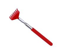 PATKAW Gratte-dos Extensible en Acier Inoxydable Rouge, Grattoir Multifonctionnel Rétractable pour Soulager les Démangeaisons, pour Parents et Femmes Enceintes