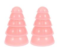 PATKAW Kit de 12 Ventouses en Silicone Souple pour Massage Corporel, Facile à Utiliser et Portable, Débutants en Ventouses en Famille