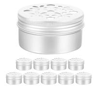 PATKAW Lot de 10 boîtes de travail pour chien - Boîte de parfum pour chien - Boîtes d'entraînement - En aluminium - Récipient de travail - Bidon d'entraînement des odeurs - 80 ml