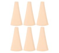 PATKAW Lot de 6 coussinets invisibles pour l'entrejambe - Coussinets de pudeur réutilisables pour bikini, collants et maillot de bain - Imperméables - Accessoire pour bikini et pantalon de yoga