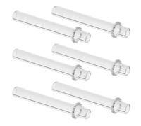 PATKAW Lot de 6 Supports de Mèche en Verre pour Lampes à Pétrole et Lampes à Alcool Accessoires de Remplacement pour Flamme Stable Usage Domestique