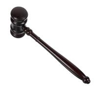 PATKAW Marteau de Vente aux Enchères Design Simple Marteau Pratique en Bois Son Clair et Fort pour Président de Séance et Commissaire-priseur