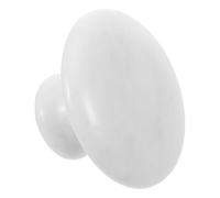 PATKAW Masseur Facial en Jade Naturel Forme Champignon, Bâton de Massage Chaud et Froid pour Visage et Abdomen, Soin Raffermissant et Sculptant