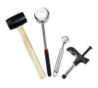 PATKAW Outil D'ouverture en Acier Inoxydable, Facile à Utiliser Bords Lisses, Maison, 1 Set Pratique pour Fruits