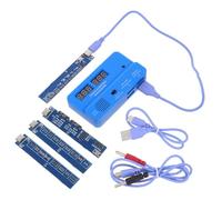 PATKAW Outils pour Circuits imprimés Mobiles et Carte d'activation pour Batteries, optimisation Intelligente avec Protection Contre décharge, kit réparation Plastique Bleu pour