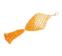 PATKAW Panier de Fruits Suspendu en Macramé Corde en Chanvre, Forme Élégante, Permet une Circulation de L'air pour Bananes et Pommes de Terre, pour Pendaison Maison
