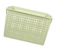 PATKAW Panier de Rangement Plastique Vert Grand Capacité Surface Lisse et Forte Résistance pour Jouets et Vêtements, pour Salle de Bain ou Bureau