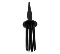 PATKAW Peigne de Volume Noir en Plastique Portable Compatible Sèche-cheveux pour Coiffage Bou t Effet Volumineux Naturel Quotidien