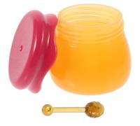 PATKAW Petit Pot Cosmétique Vide 6g avec Cuillère, Léger et Anti-fuite, en Abs et Pp, Voyage Maquillage