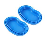 PATKAW Plateau de Tri de Pilules Bleu en Plastique, 6 Compartiments Interchangeables de Rein, Distributeur Léger pour Organisation Médicale Entre Salles