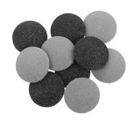 PATKAW Polisseuse Électrique pour Pieds avec 10 Têtes Abrasives Remplaçables, Outil de Pédicure Sûr et Doux, Usage Domestique, Pierre Abrasive et Plastique Noir