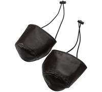 PATKAW Protège-talons Protège L'usure Marron Lot de 2 Pièces pour Chaussures en Pu Ajustables Conduite, pour Hommes et Femmes