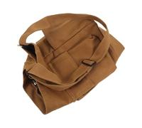 PATKAW Sac Besace en Toile Marron pour Femmes Capacité, Résistant à L'usure et Facile à Nettoyer, Style Vintage pour Sorties Décontractées Quotidiennes