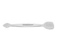 PATKAW Spatule à Points Noirs pour Extraction Faciale Double Tête en Acier Inoxydable pour Nettoyage des Pores Visage, Outil de Beauté à Domicile Voyage