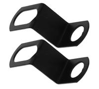 PATKAW Support de Fixation de Clignotant de Moto Lot de 2 Pièces Stable et Compatible Plusieurs Marques Noir pour Clignotants Arrière Moto