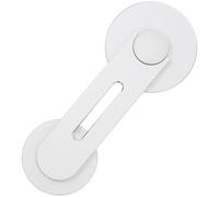 PATKAW Support Magnétique pour Téléphone Portable et Ordinateur Portable en Alliage D'aluminium Argenté et Facile à Transporter pour Navigation et Visioconférence en Voiture