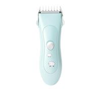 PATKAW Tondeuse à Cheveux pour Bébé Électrique en Céramique Bleue, Rechargeable, Facile à Transporter, pour Cheveux, Salon et Maison