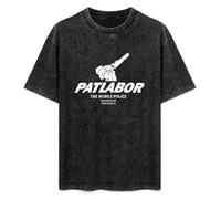 Patlabor The Mobile Police Anime Men's T-Shirt Black Unisex Mens Tees XL