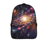 PATO FLIGHT Galaxy Sac À Dos Pour Enfants, Sac À Dos Imprimé En 3D, Sac À Dos Pour Garçons Et Filles, Sac À Dos Cartoon Ajustable Pour L'école Primaire 40x28x16cm