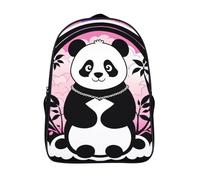 PATO FLIGHT Panda Sac À Dos Enfant,Cartable Fille Pour La Ecole Primaire, Sac Ecole Respirant Pour Enfants,40x28x16cm