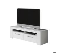Pato Meuble TV 2 Portes Miles Blanc